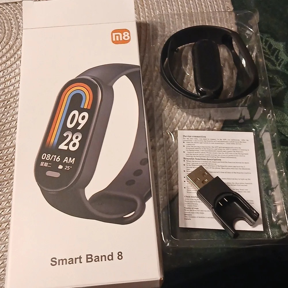 Smart Band 8 Black Fitness Tracker